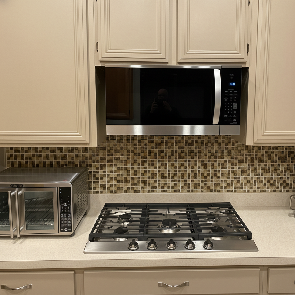 Over the Range Microwave Filler Panels