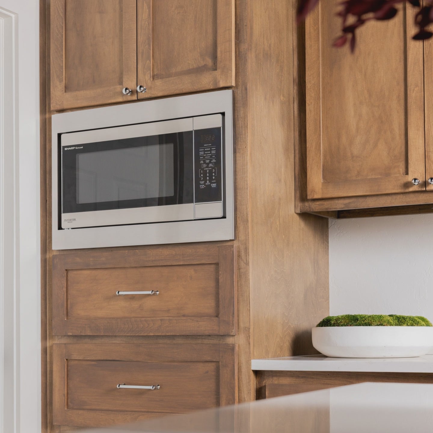 Premium Custom Microwave Trim Kit